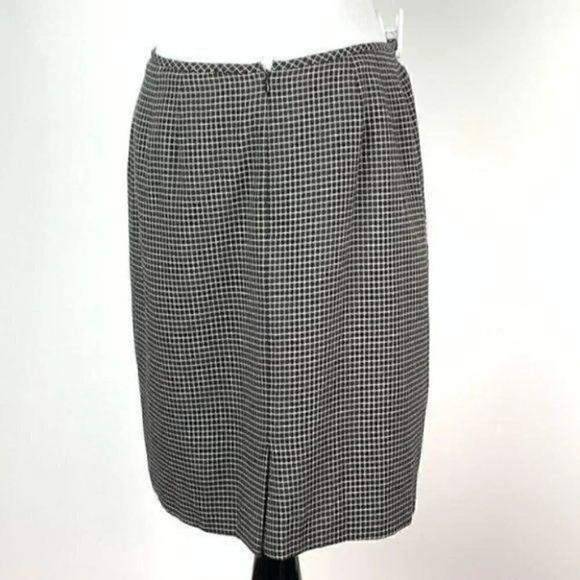 Kasper pencil skirt size 14 grid check career - Picture 4 of 8